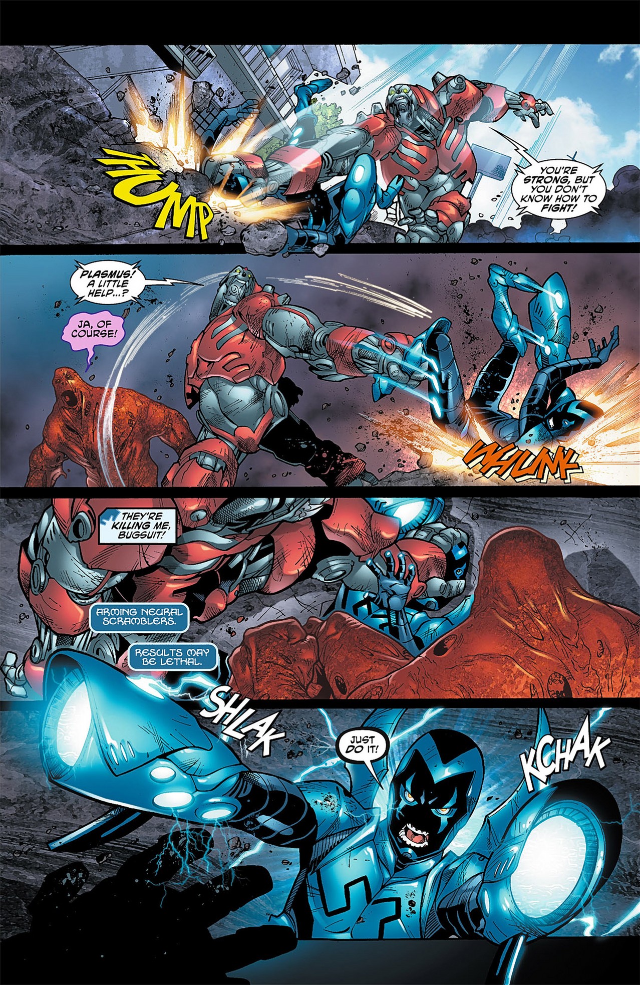 Read online Blue Beetle (2011) comic -  Issue #4 - 17