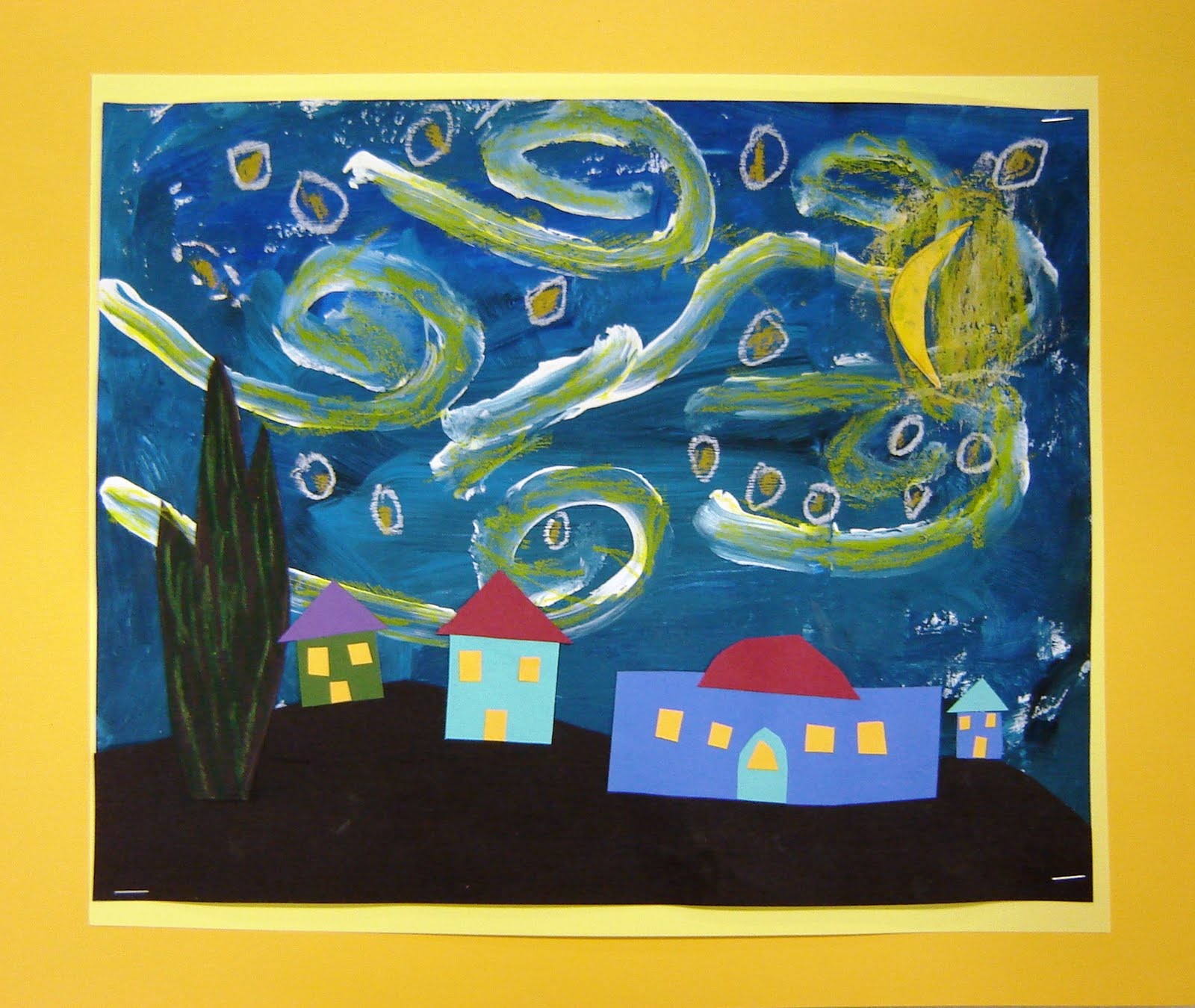 For the Love of Art: 2nd Grade: Starry Night in 2020 (With images