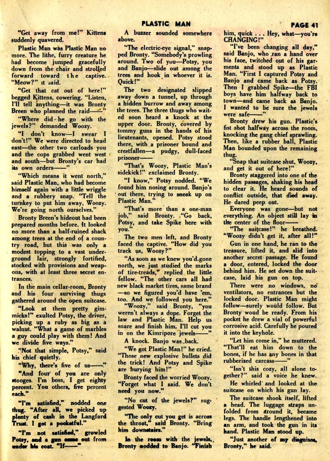 Plastic Man (1943) issue 1 - Page 43