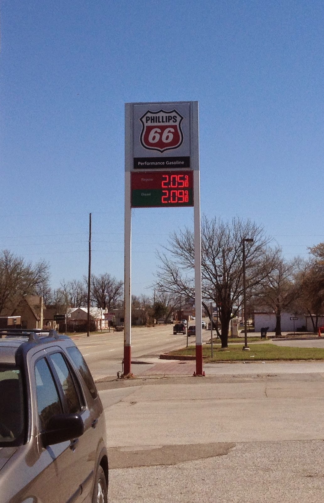 Blue Roads Journal Amarillo for the night