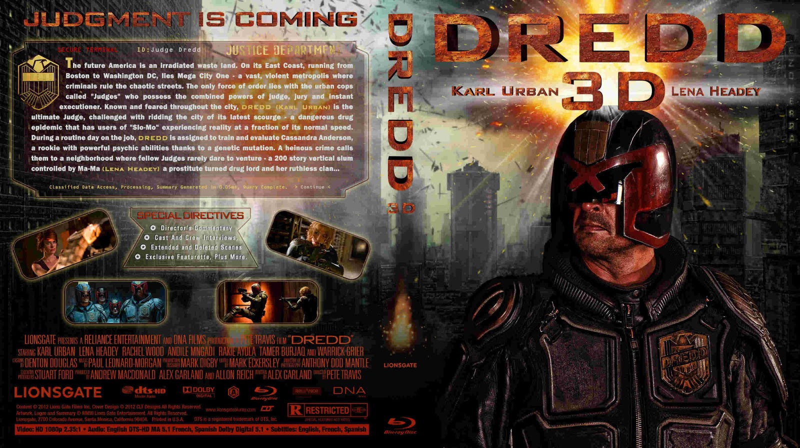 ..SUNNYHD.. DREDD EM 3D