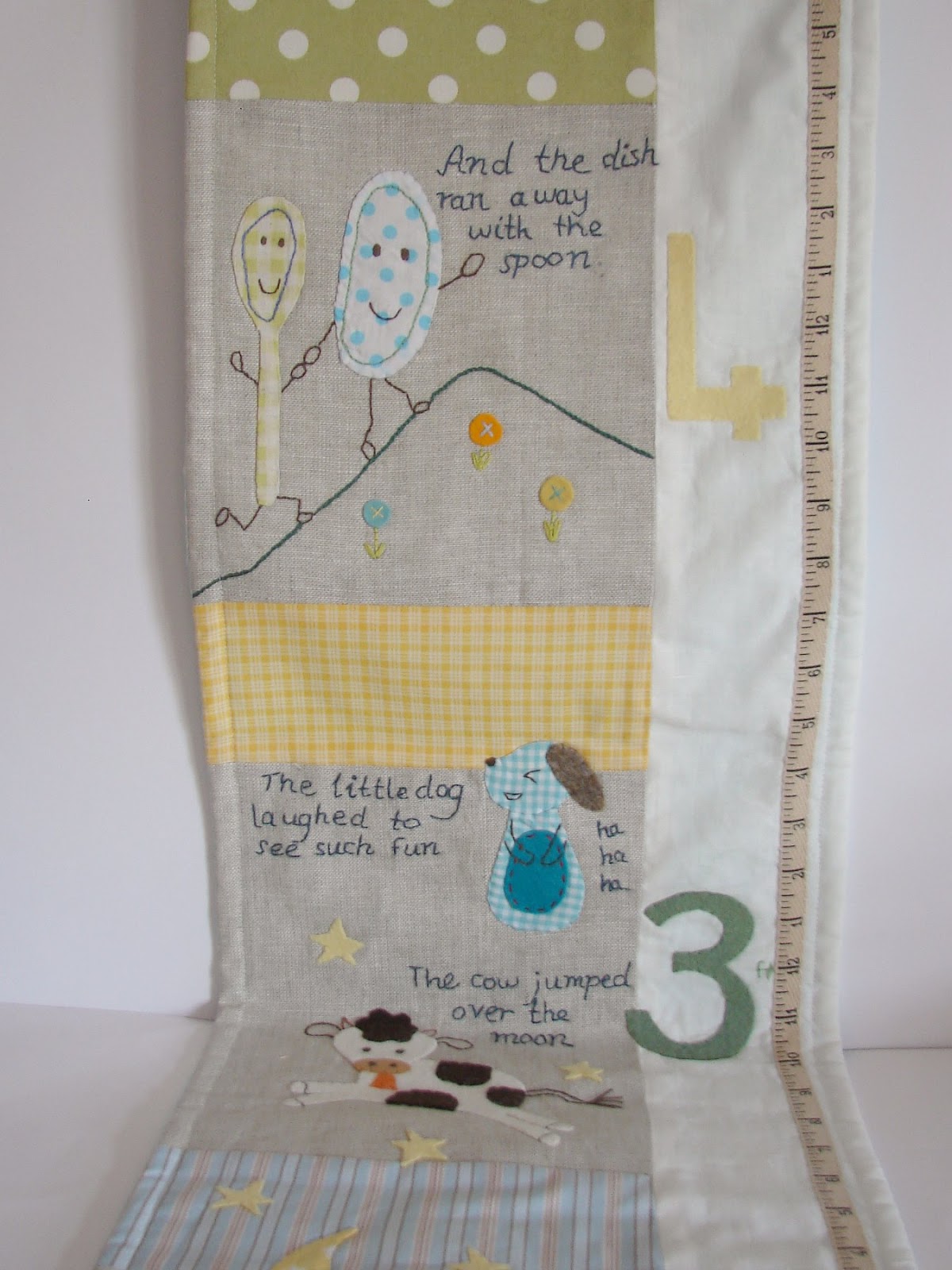 Roxy Creations Growth chart Nursery rhyme