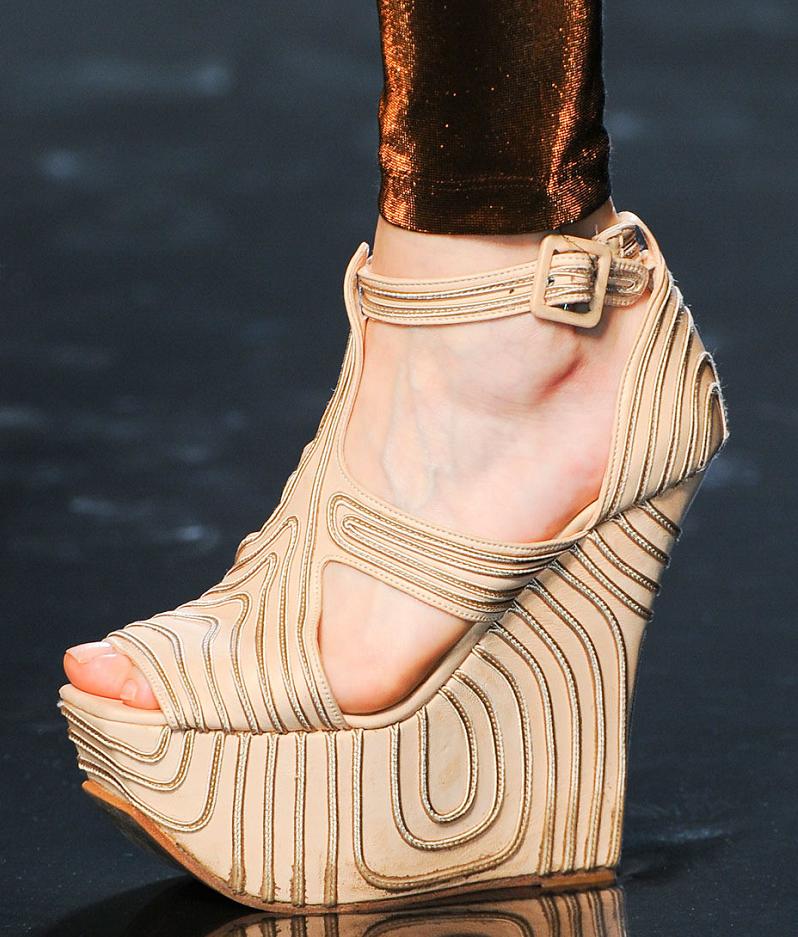 Fashion & Lifestyle: Jean Paul Gaultier Shoes Fall 2012 Womenswear