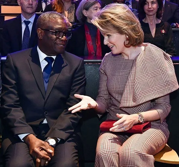 The Mukwege Chair aims to develop interdisciplinary research in the field of sexual violence against women. Queen Mathilde in Natan