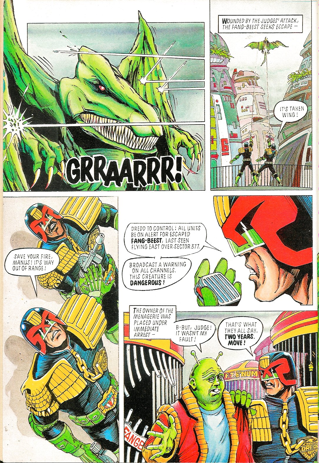 Read online Judge Dredd: The Complete Case Files comic -  Issue # TPB 7 (Part 1) - 54