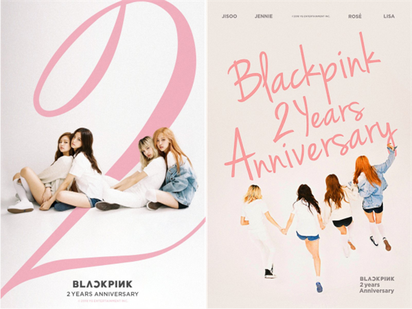 Black Pink Black Pink rayakan dua tahun debut di industri musik kpop.