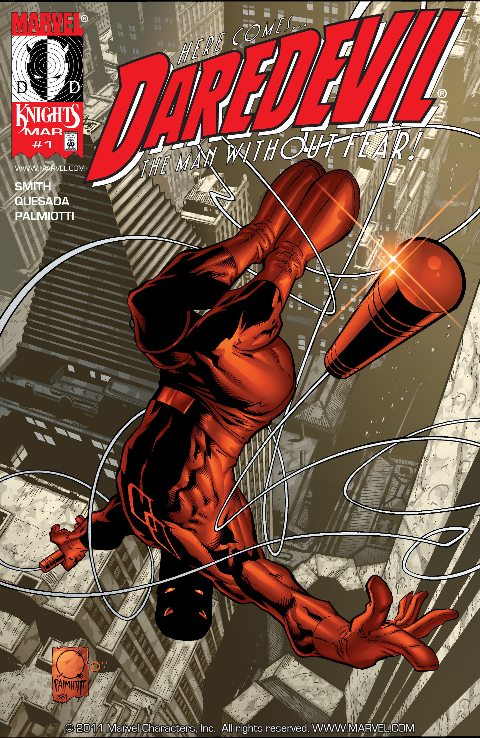 Daredevil (1998) 1 Page 0