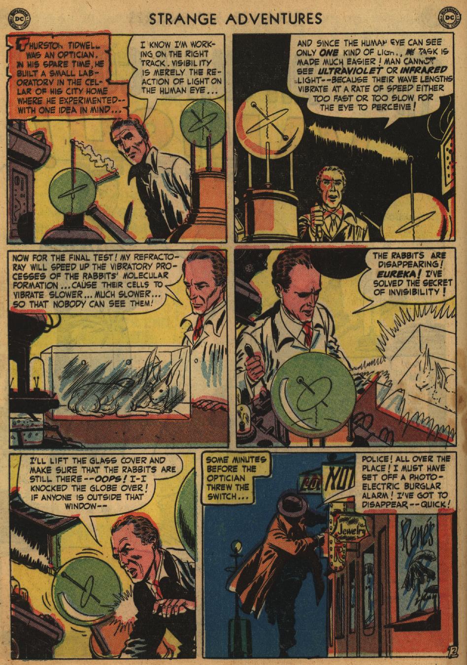 Read online Strange Adventures (1950) comic -  Issue #5 - 40