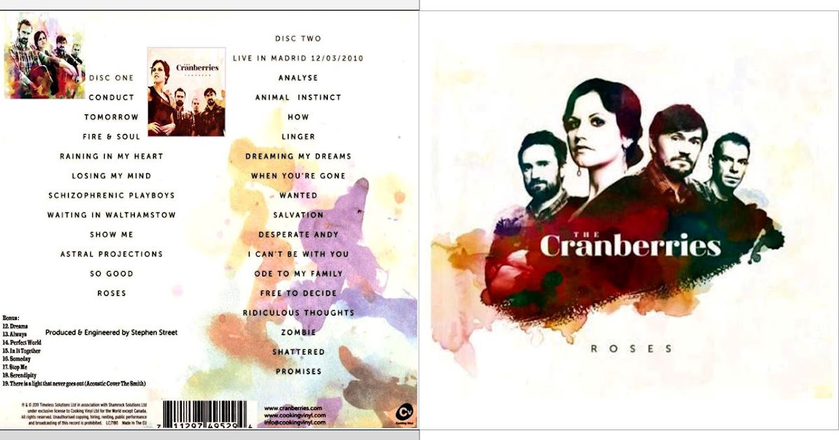 MUSICOLLECTION THE CRANBERRIES Roses (Edition Deluxe) 2012