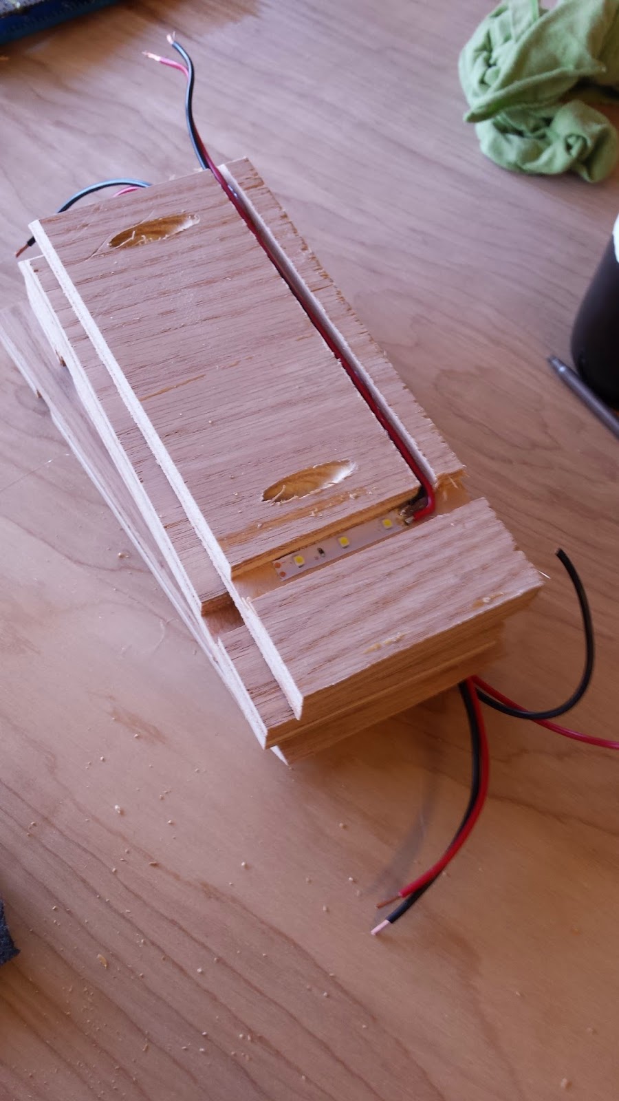 Airstream Renovation Airstream wine rack