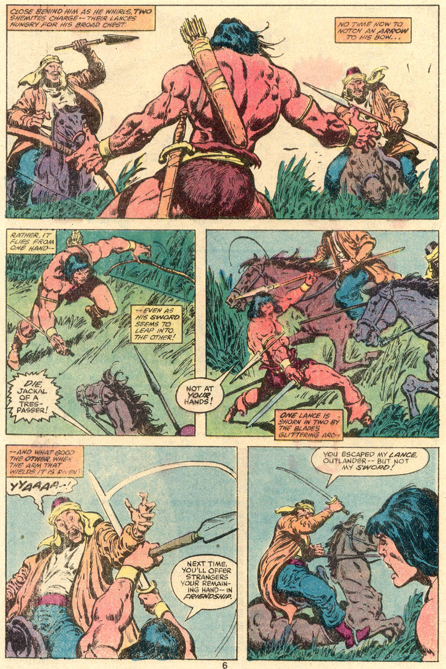 Read online Conan the Barbarian (1970) comic -  Issue #109 - 5