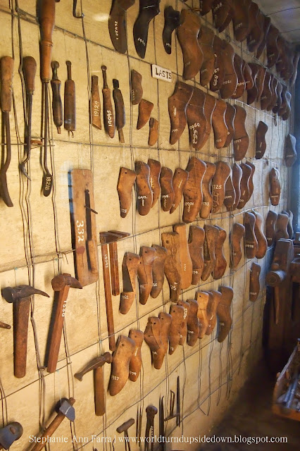 Mercer Museum Shoemakers tools
