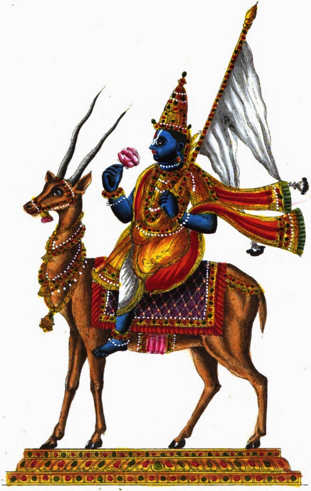 HiNDU GOD: VAYU DEVA , THE WIND GOD