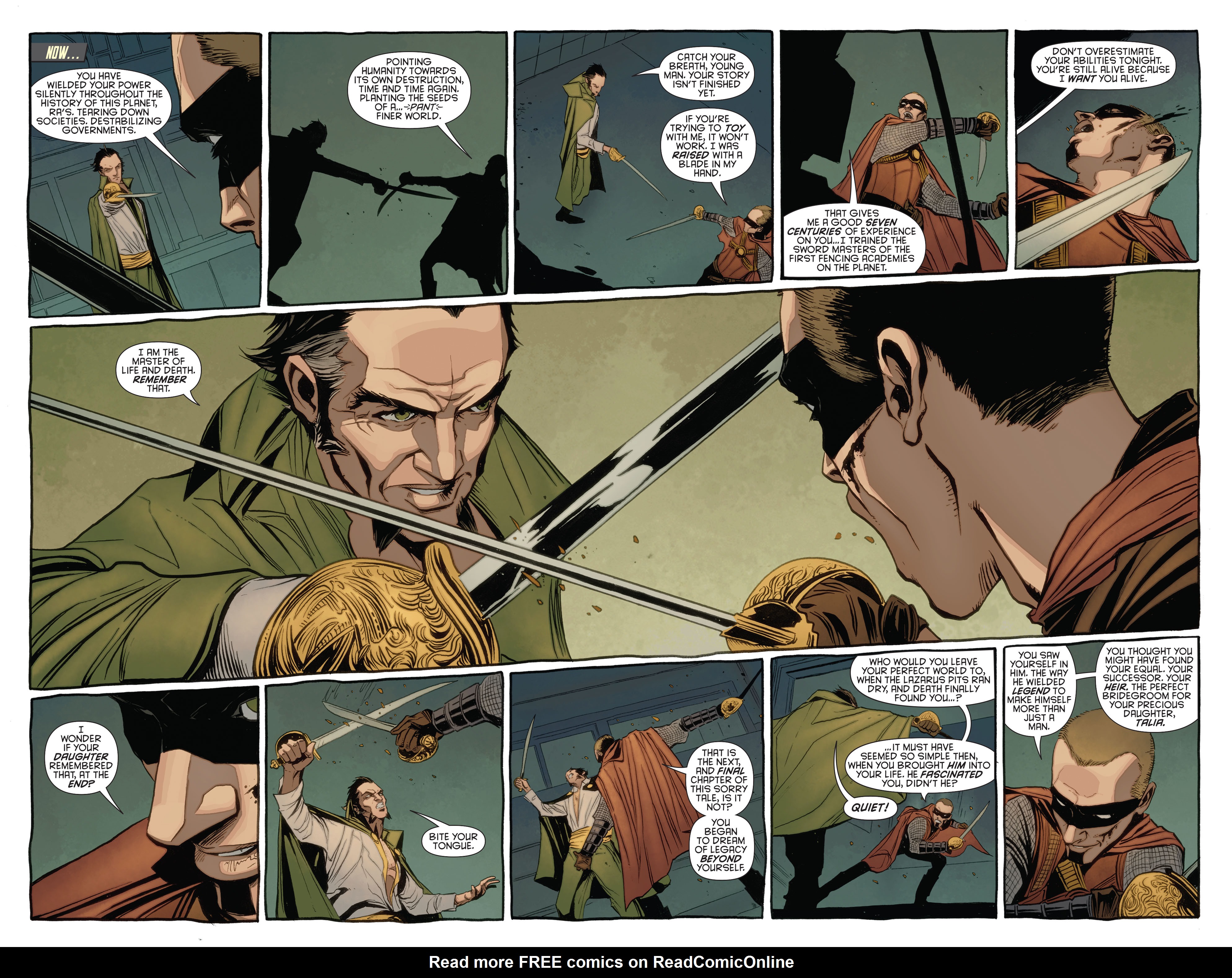 Read online Batman Arkham: Ra's Al Ghul comic -  Issue # TPB (Part 3) - 21