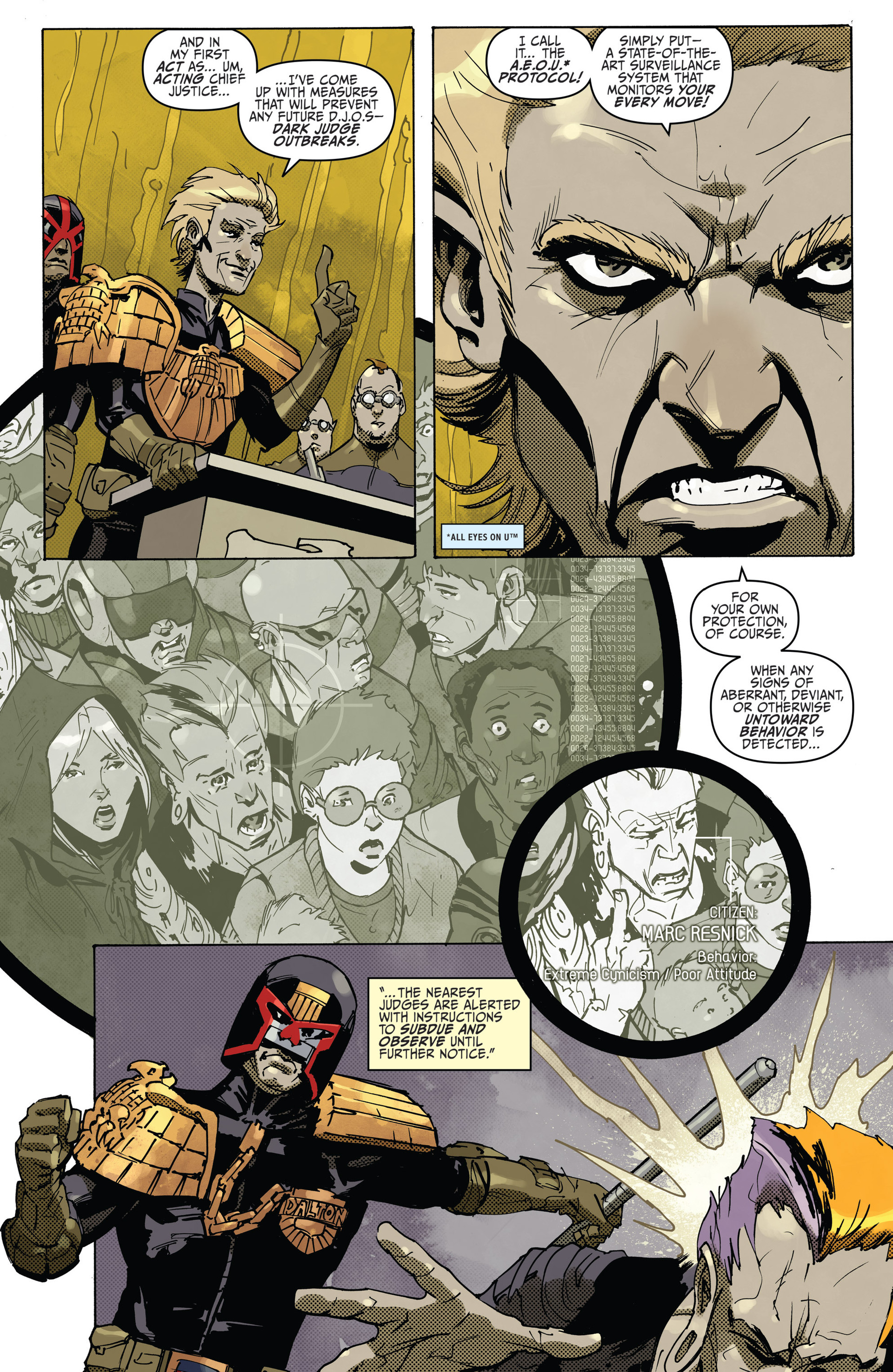 Read online Judge Dredd (2012) comic -  Issue #22 - 14