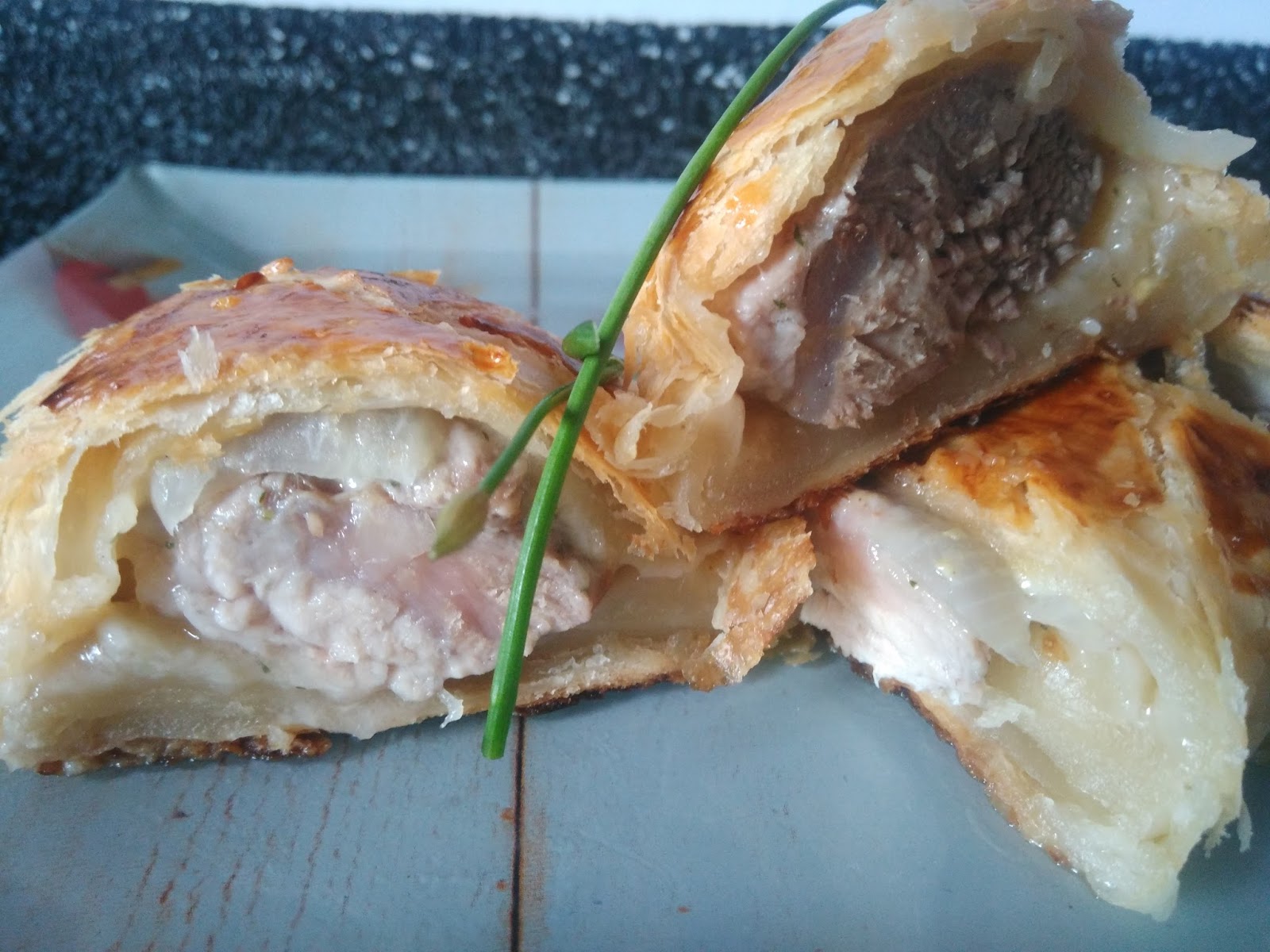 Filet mignon de porc en croûte... Menu fête des pères... Peut très bien