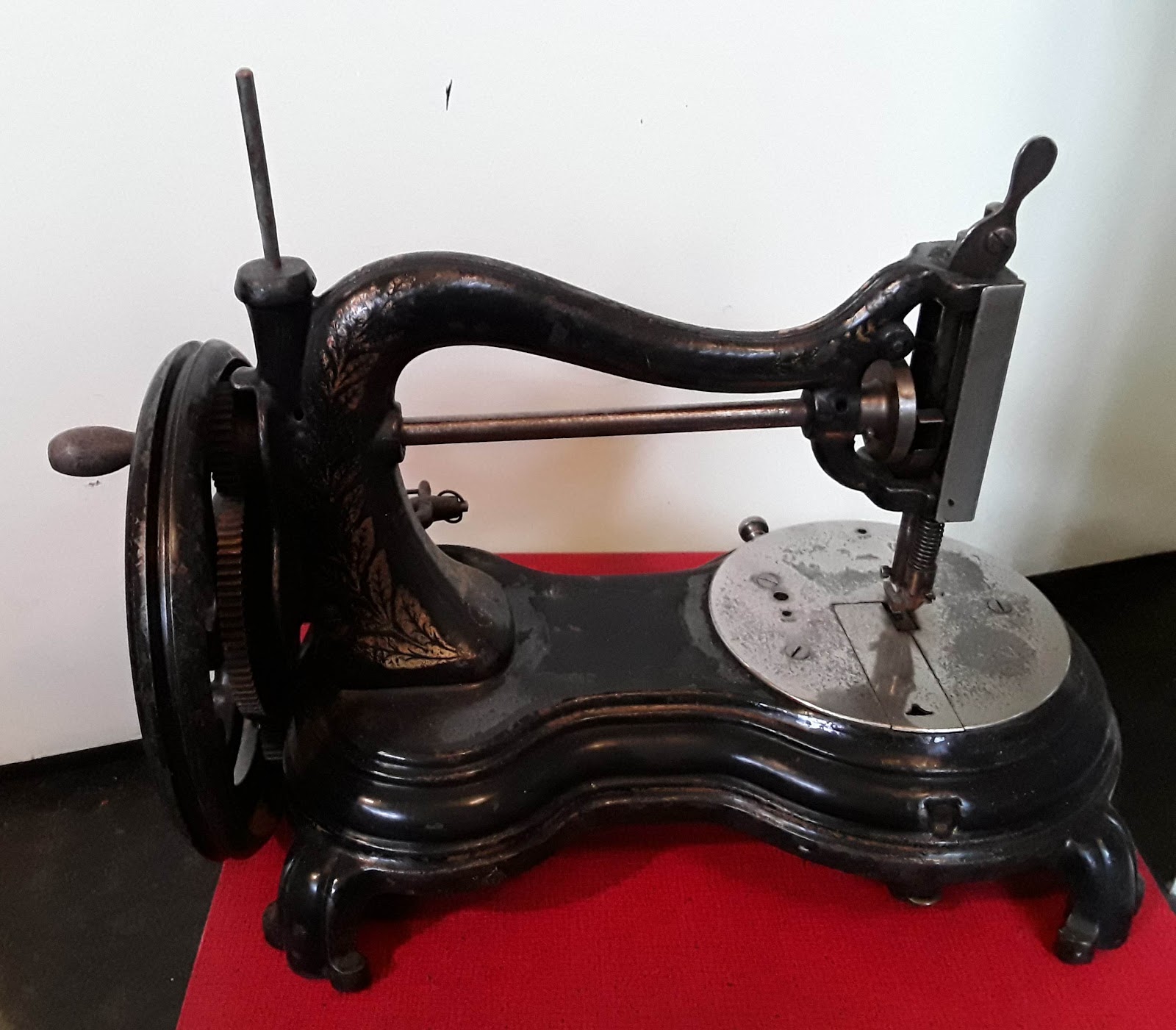Restoration decals for antique Jones Serpentine Swan Neck Sewing Machine 