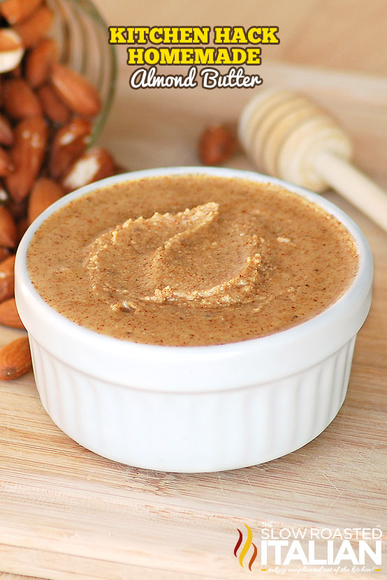 How to Honey Vanilla Almond Nut Butter