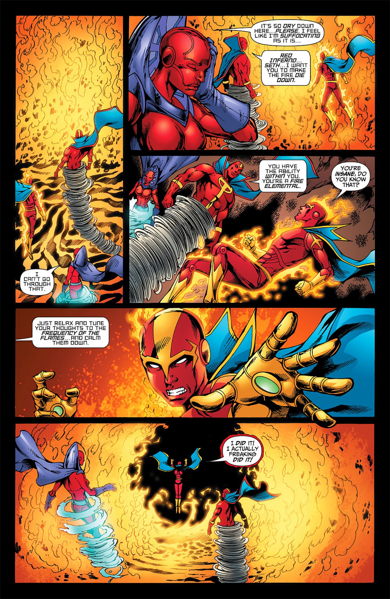 Read online Red Tornado (2009) comic -  Issue #5 - 15