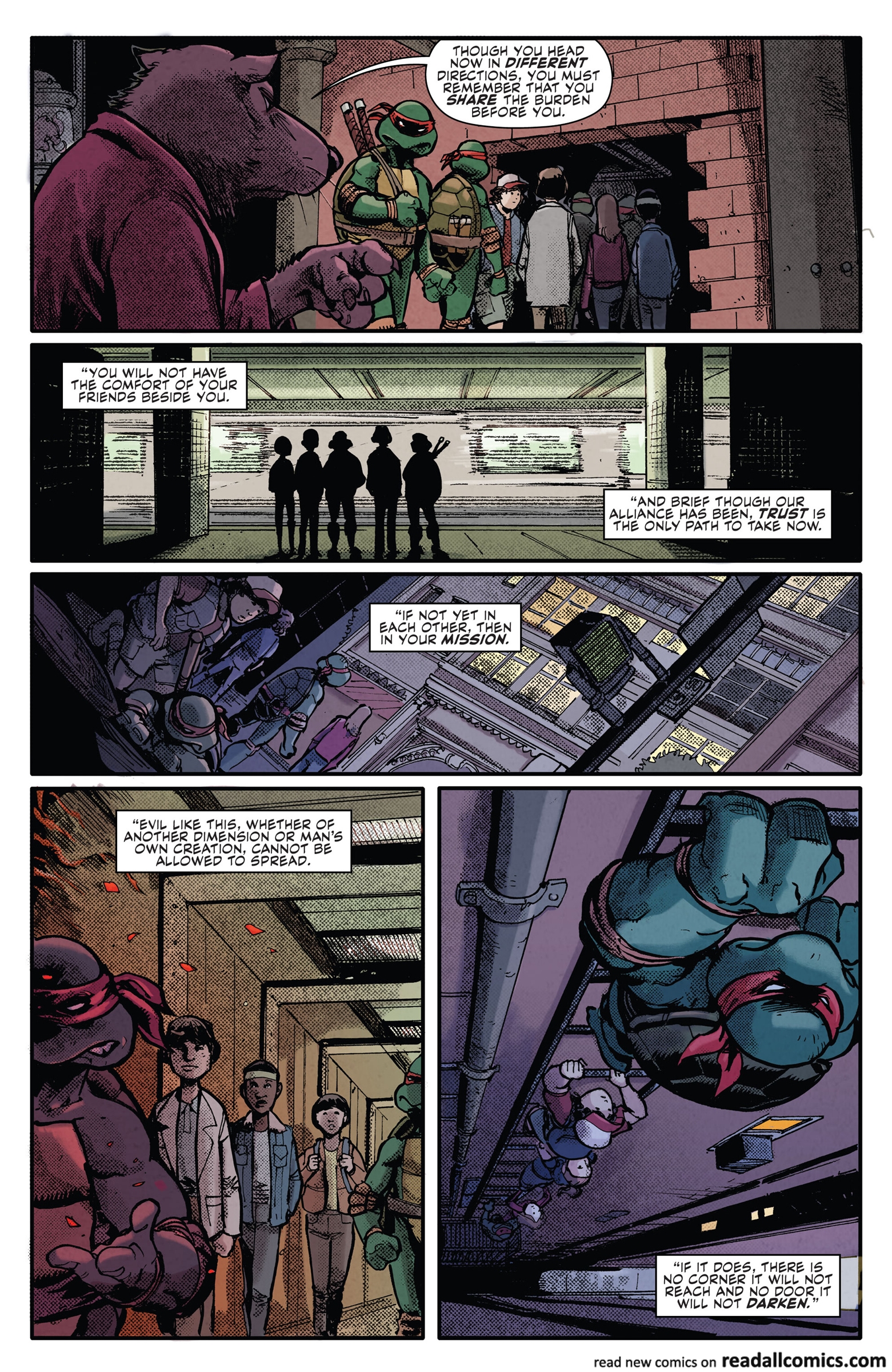Teenage Mutant Ninja Turtles x Stranger Things chapter 1 page 20