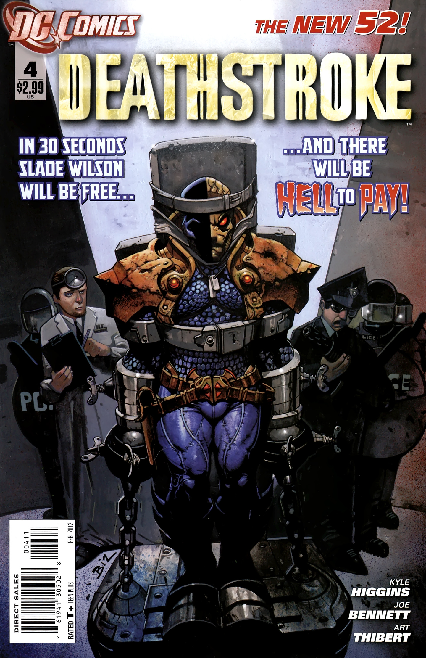 Read online Deathstroke (2011) comic -  Issue #4 - 1