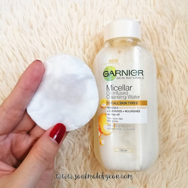 Review; Garnier's Micellar Oil-Infused Cleansing Water