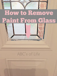 paint glass remove ol windex decided plain try some