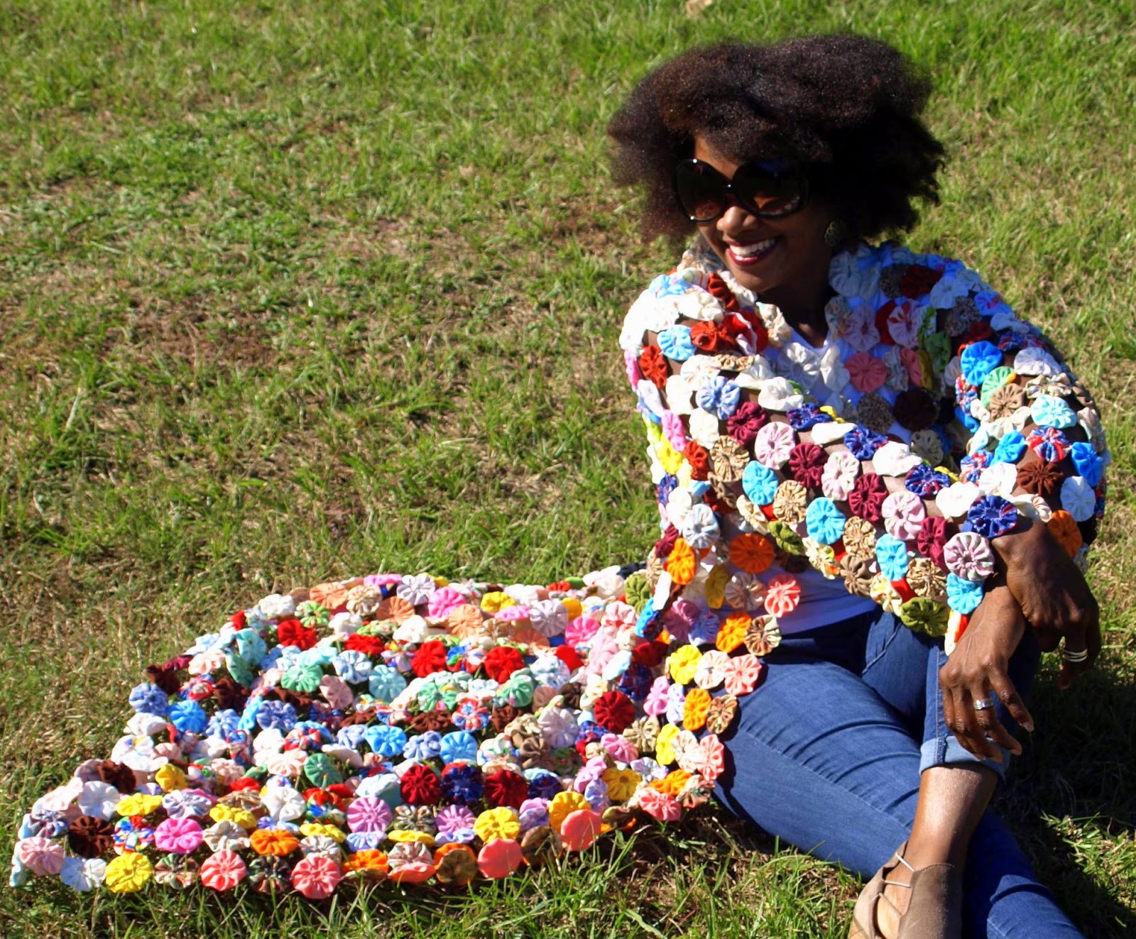 Thanks! I made them! How Many Fabric YoYos Did I Need To Make A Full