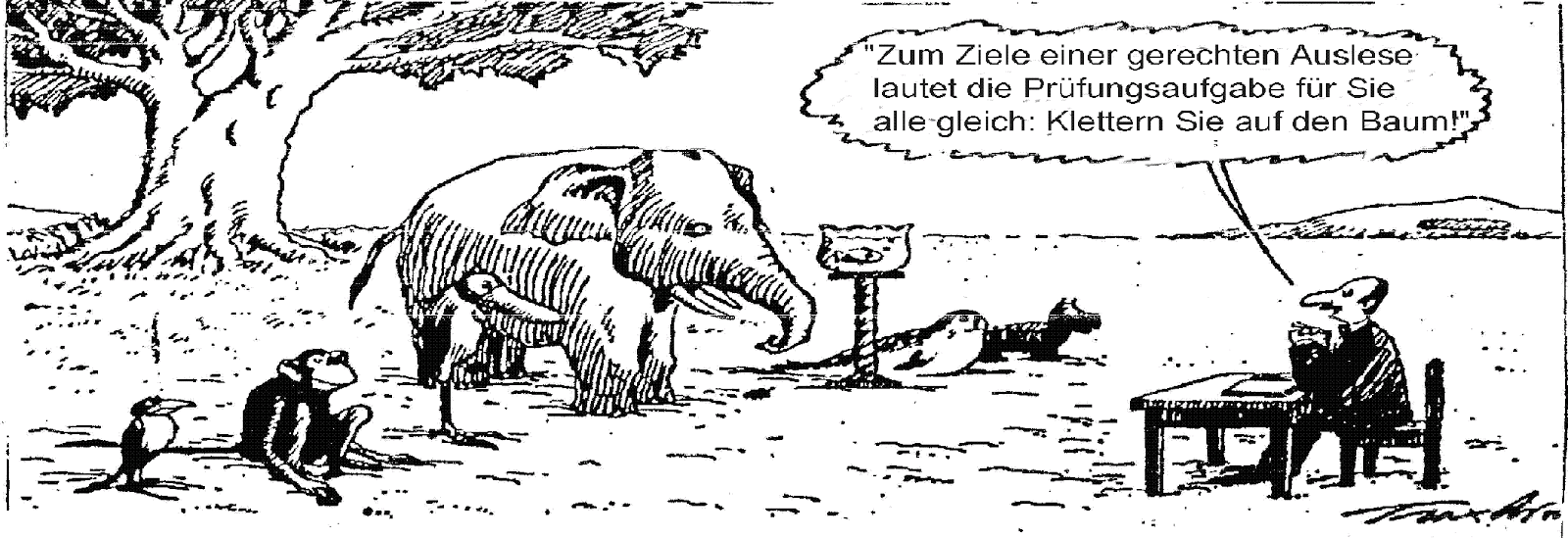 Hansruedi (Haru) Vetsch: Schule der Tiere