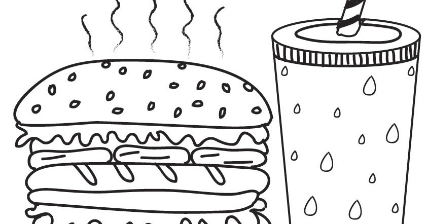Sketsa Burger