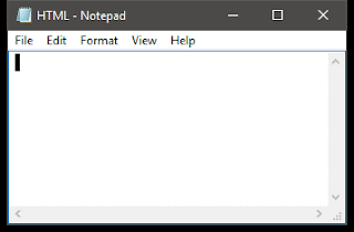 Membuat HTML di Notepad