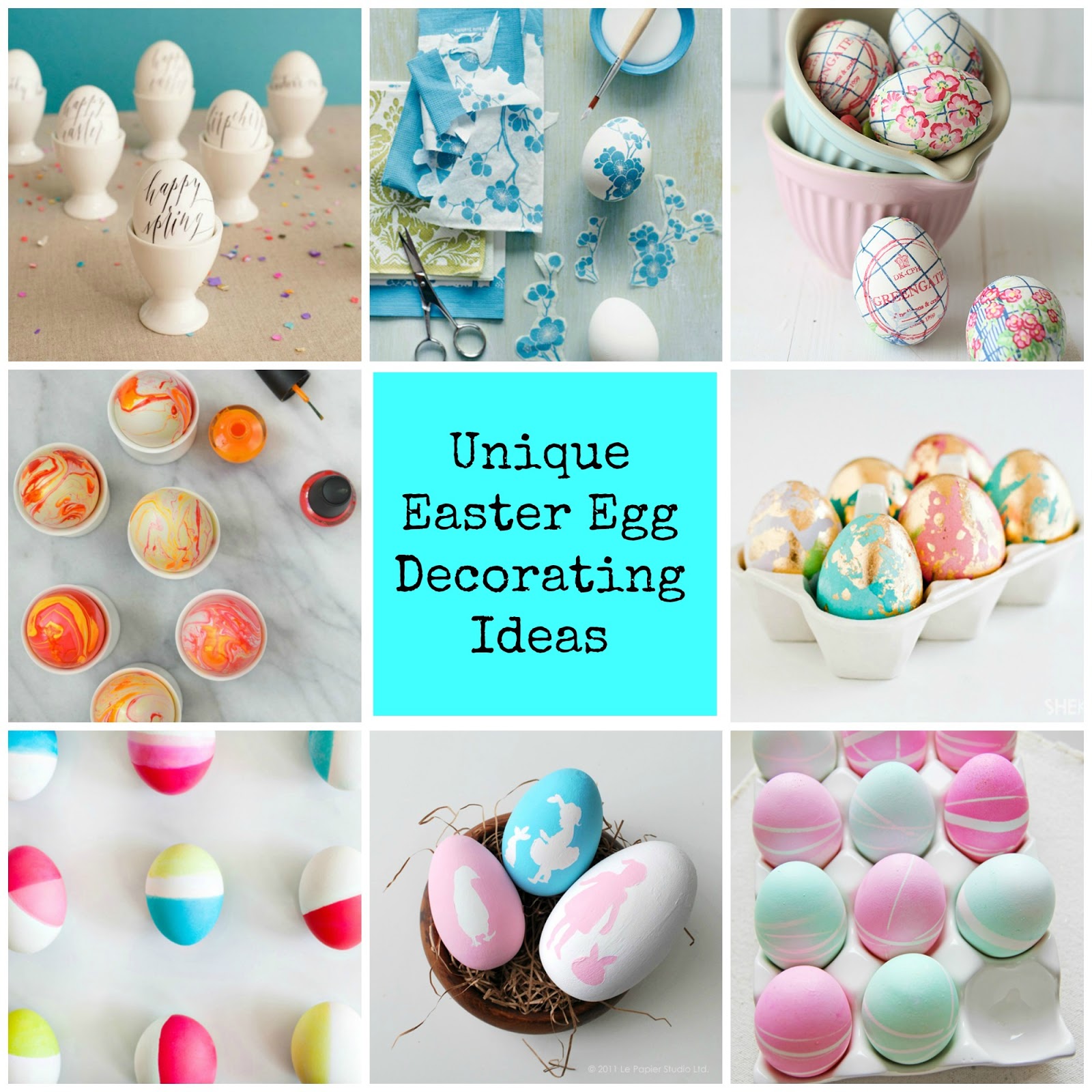 anna and blue paperie Creative and Unique diy Easter Egg Decorating Ideas