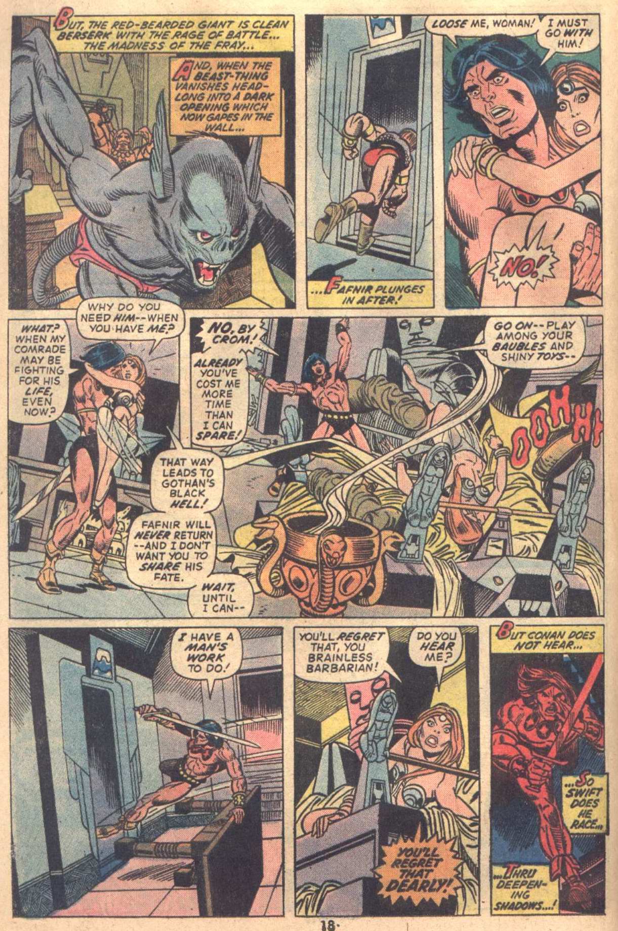Read online Conan the Barbarian (1970) comic -  Issue #18 - 14