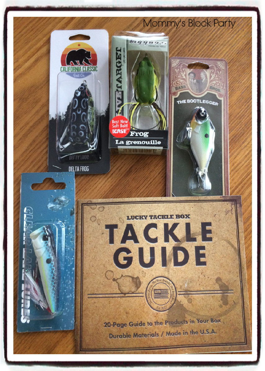 Lucky Tackle Box Makes The Perfect Gift For The Fisherman In Your Life.  #MBPHGG18 Review + Giveaway - Mommy's Block Party