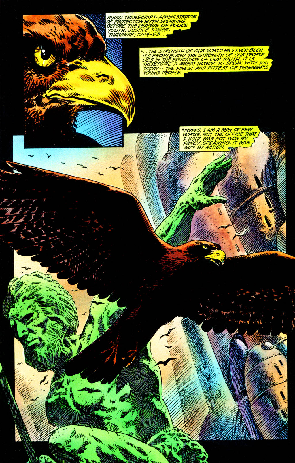 Read online Hawkworld (1989) comic -  Issue #3 - 4