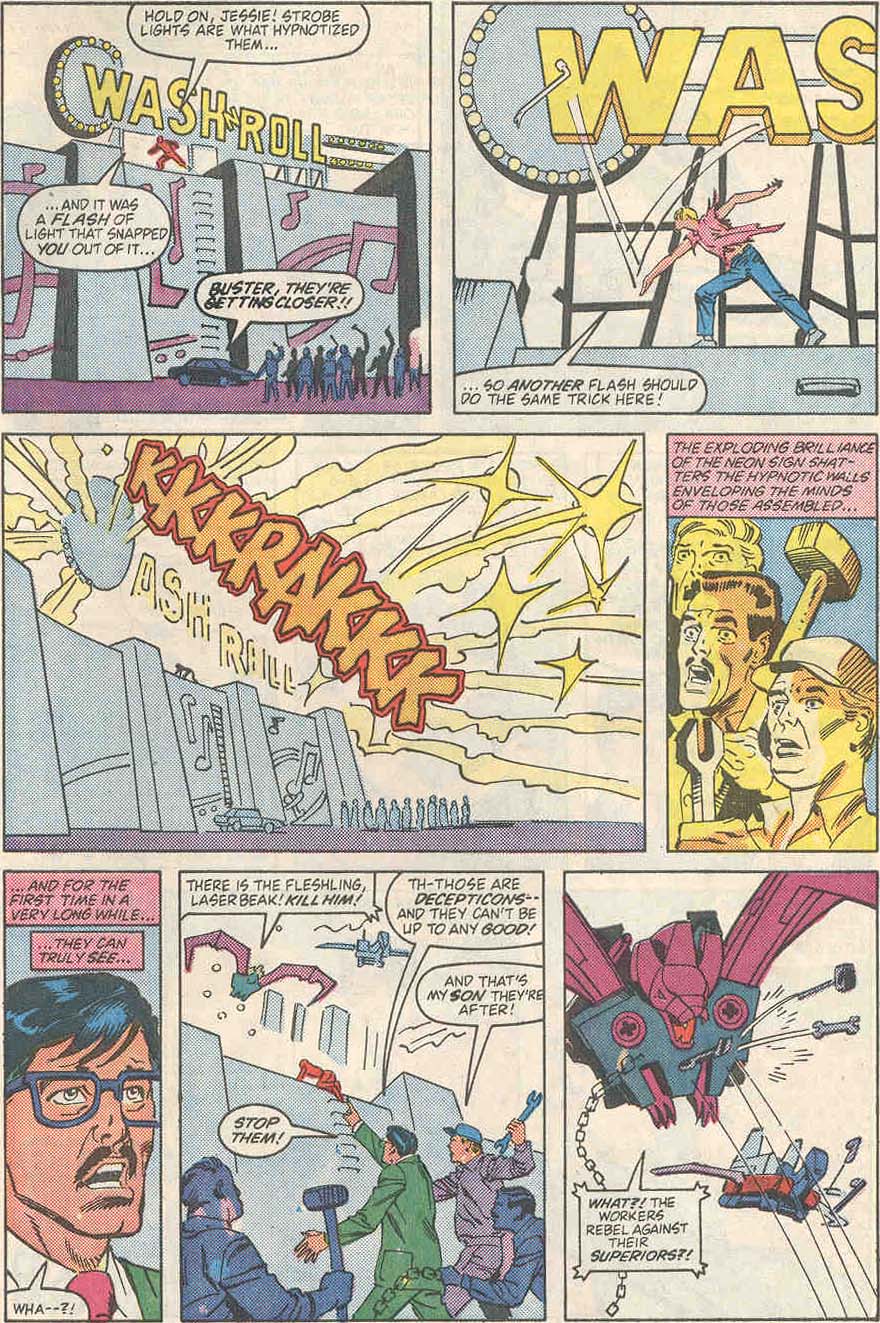 Read online The Transformers (1984) comic -  Issue #31 - 23