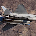 Saudi Air Force 12-1004 Advanced Eagle performs a pass through the Star Wars Canyon