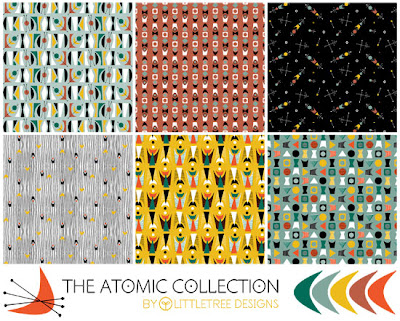 rebecca greenwood atomic collection Pattern course showcase part 6 - module 2 (June 2012 class)