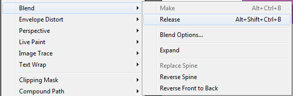 Cách sử dụng hiệu ứng blend trong illustrator