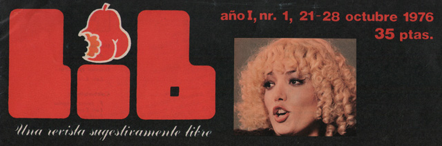 La sugestiva y libre revista erótica LIB. (1976-1984)