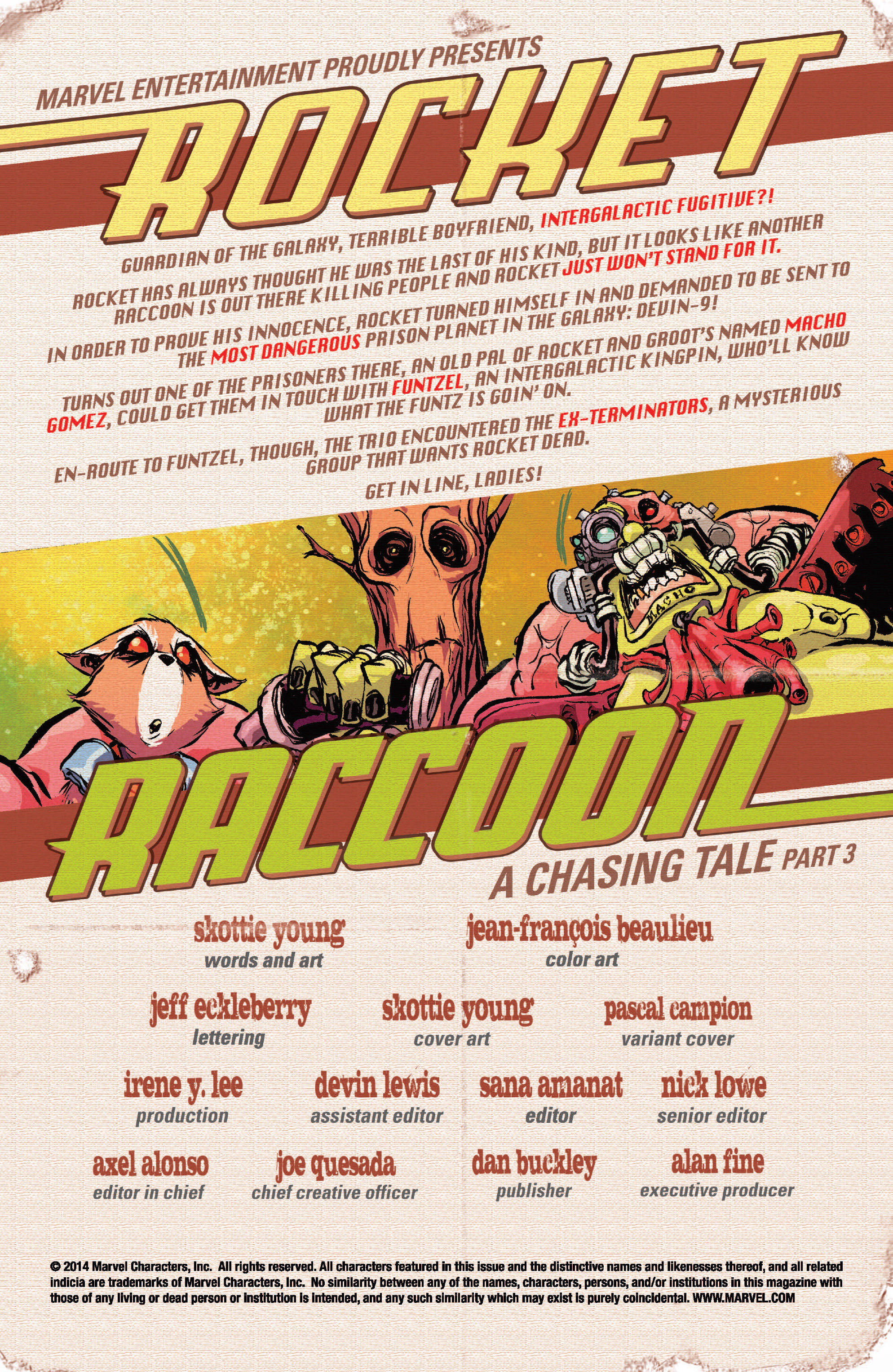 Read online Rocket Raccoon (2014) comic -  Issue #3 - 2