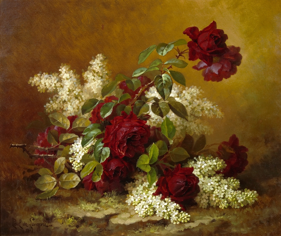 Paul de Longpre 1855-1911 - French-born American painter - Tutt'Art@ Paul de Longpre 1855-1911 - French-born American painter - Tutt'Art@