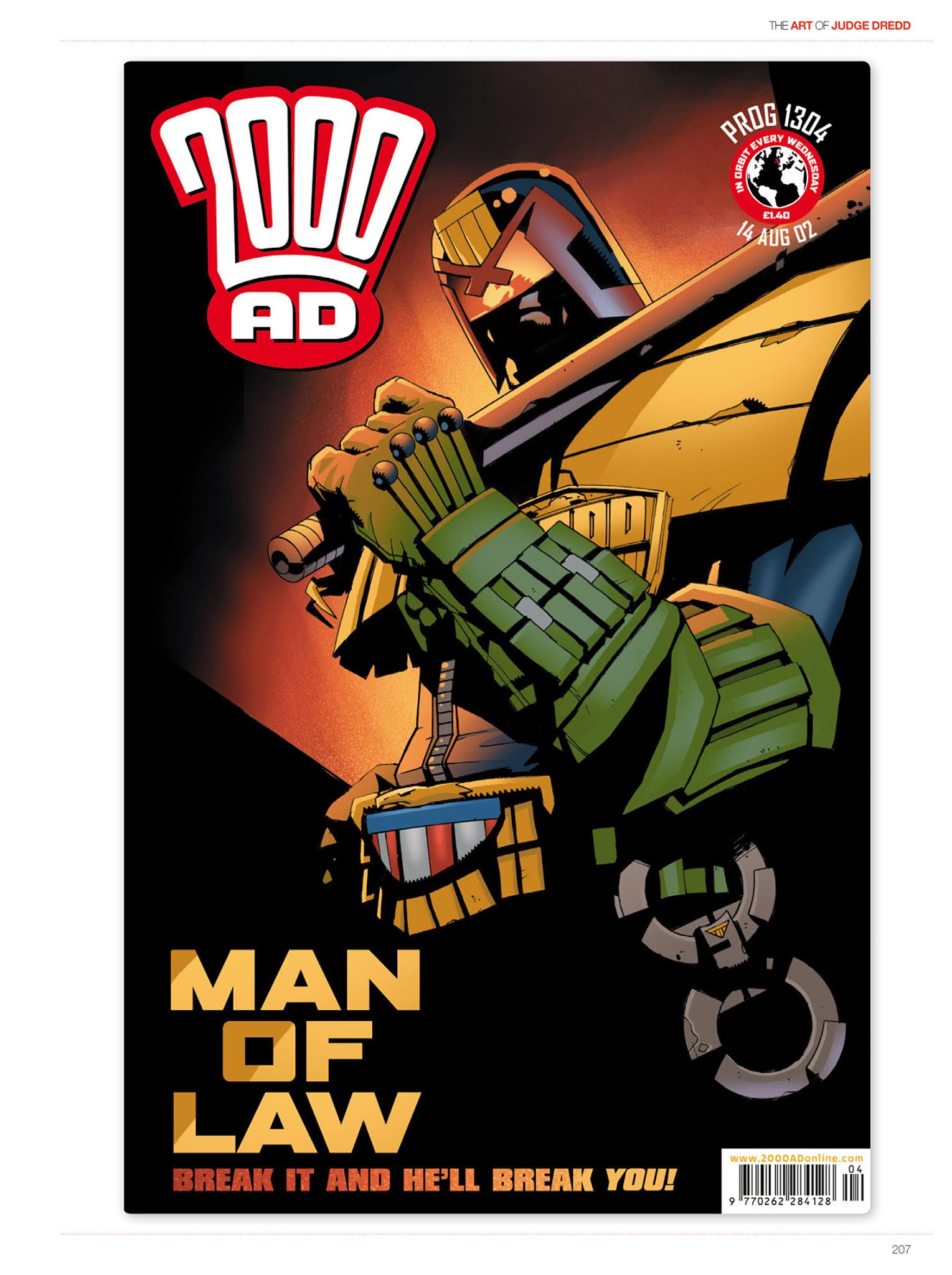 Read online The Art of Judge Dredd: Featuring 35 Years of Zarjaz Covers comic -  Issue # TPB (Part 3) - 28