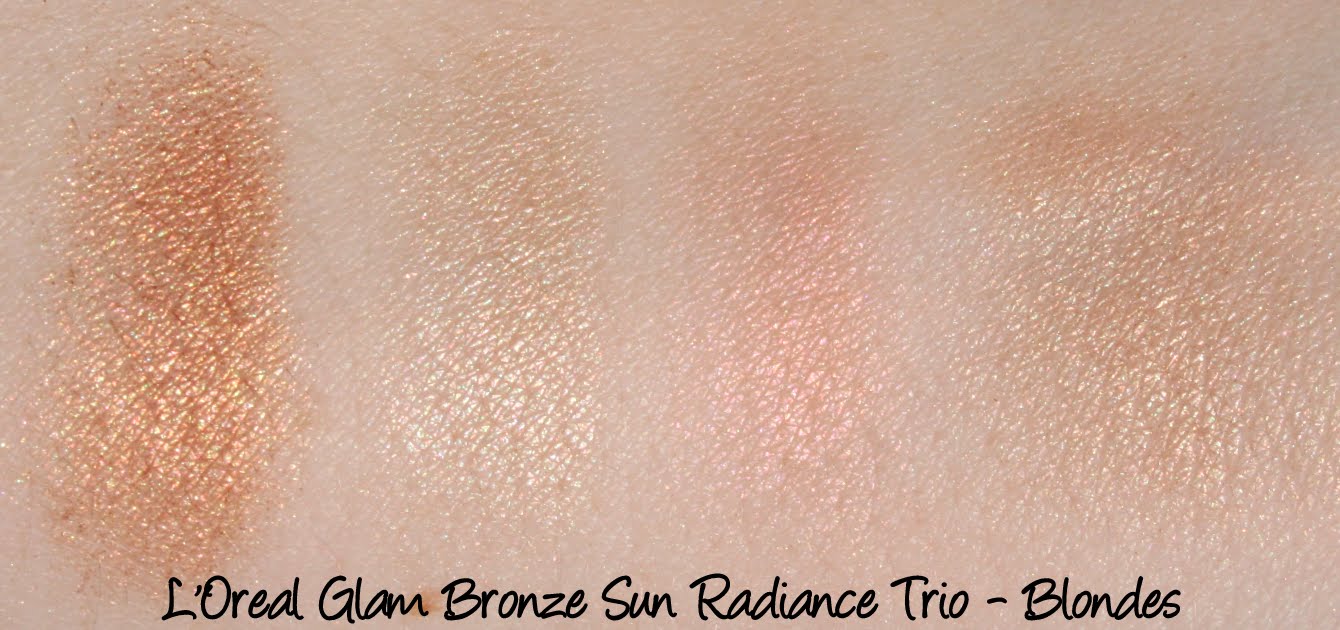 L'Oreal Glam Bronze Sun Radiance Trio