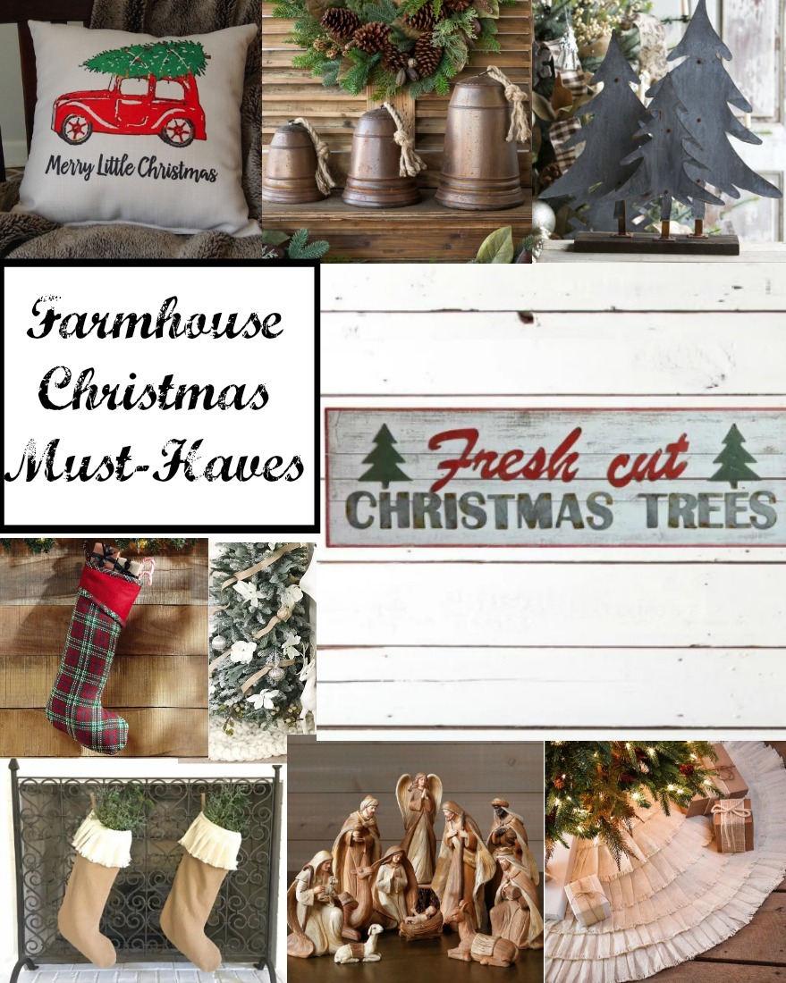 within the next week we will be pulling out our trees but in the meantime we thought we would share some of our favorite farmhouse christmas decor - Christmas Must Haves within the next week we will be pulling out our trees but in the meantime we thought we would share some of our favorite farmhouse christmas decor - Christmas Must Haves
