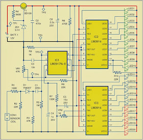 RPM Meter for Automobiles Circuit Diagram | Electronic Circuits Diagram
