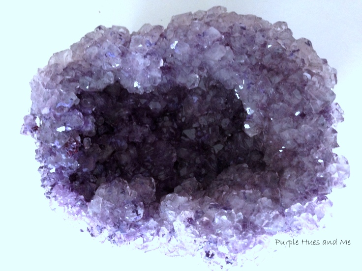 Purple Hues and Me: Large Decorative Borax Crystals