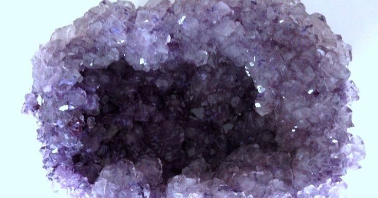 Purple Hues and Me: Large Decorative Borax Crystals