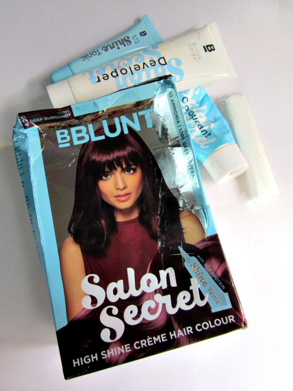 BBlunt Salon Secret High Shine Creme Hair Colour Review!! - Budget Belleza  | Indian Beauty Blog | Makeup Looks | Product Reviews | Brands | Swatches
