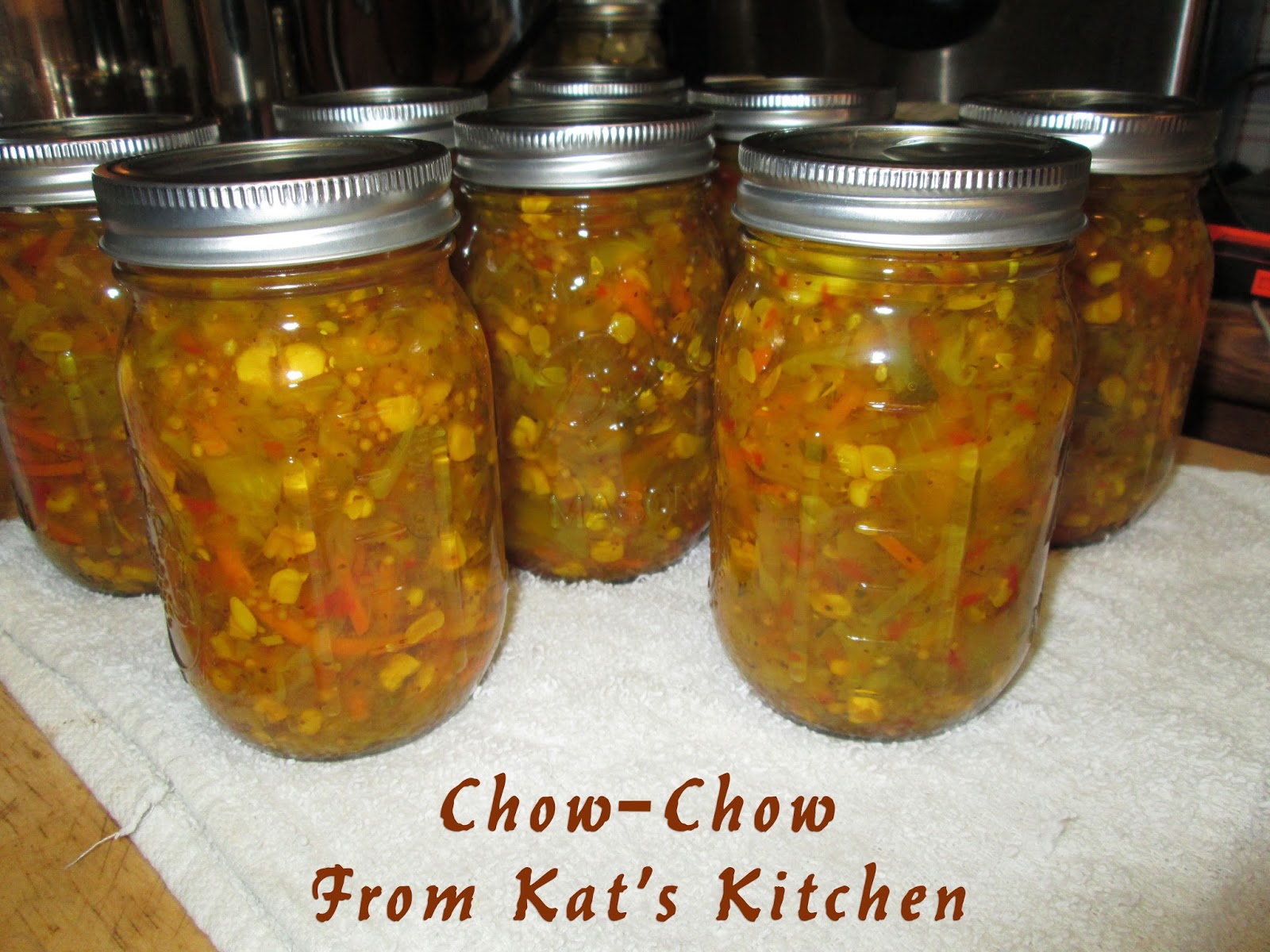 Chow relish canning